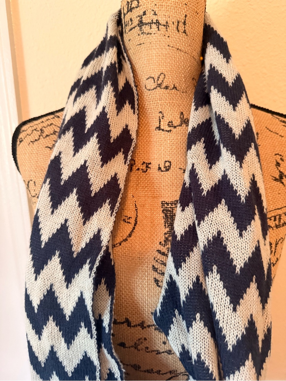 Chevron Infinity Scarf - Picture 3 of 3